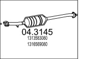 04.3145 Katalyzátor MTS
