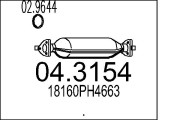 04.3154 Katalyzátor MTS