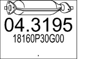 04.3195 Katalyzátor MTS