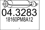 04.3283 Katalyzátor MTS