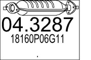 04.3287 Katalyzátor MTS