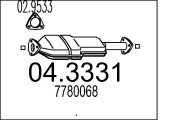 04.3331 Katalyzátor MTS