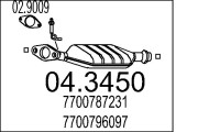 04.3450 Katalyzátor MTS