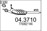 04.3710 Katalyzátor MTS