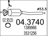 04.3740 Katalyzátor MTS