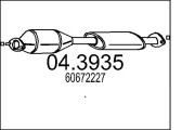 04.3935 Katalyzátor MTS