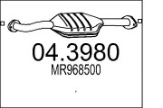 04.3980 Katalyzátor MTS