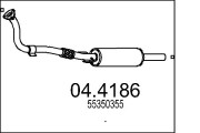 04.4186 Katalyzátor MTS