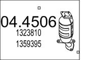 04.4506 Katalyzátor MTS