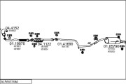 ALFA53748A027207 Výfukový systém MTS