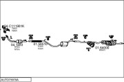 AUTO75970A016221 Výfukový systém MTS