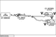 BMW034929A013043 Výfukový systém MTS