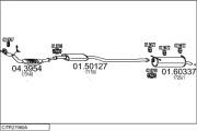 CITR27960A005140 Výfukový systém MTS