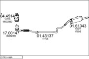 CITR31408A032036 Výfukový systém MTS
