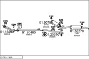 CITR31790A014132 Výfukový systém MTS