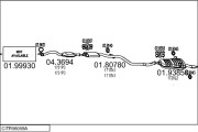 CITR56059A005552 Výfukový systém MTS