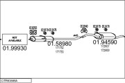 CITR63889A005555 Výfukový systém MTS