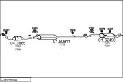 CITR79950A010546 Výfukový systém MTS
