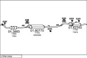 CITR81950A010546 Výfukový systém MTS