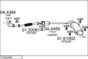 CITR84889A019582 Výfukový systém MTS