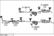 FIAT11780A005567 Výfukový systém MTS