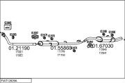 FIAT12829A010697 Výfukový systém MTS