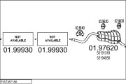 FIAT36718A020088 Výfukový systém MTS