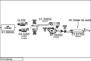 FIAT38930A002737 Výfukový systém MTS