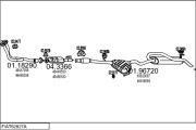 FIAT62827A010251 Výfukový systém MTS