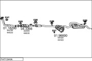 FIAT72849A005151 Výfukový systém MTS