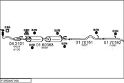 FORD08739A014729 Výfukový systém MTS