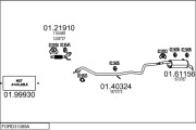 FORD31089A031520 Výfukový systém MTS