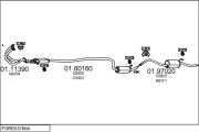 FORD53760A001086 Výfukový systém MTS