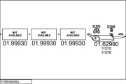 FORD88809A000710 Výfukový systém MTS