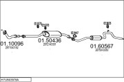 HYUN03978A056036 Výfukový systém MTS