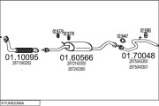 HYUN82008A010560 Výfukový systém MTS