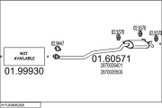 HYUN88628A028822 Výfukový systém MTS