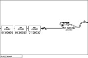KIA033699A023289 Výfukový systém MTS