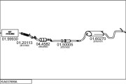 KIA037699A022493 Výfukový systém MTS