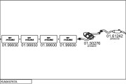 KIA040767A005963 Výfukový systém MTS