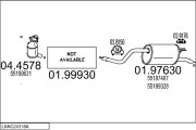 LANC24318A033592 Výfukový systém MTS
