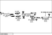 LANC35900A002699 Výfukový systém MTS