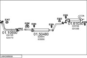 LANC66900A002668 Výfukový systém MTS
