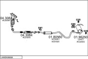 LAND60888A055967 Výfukový systém MTS