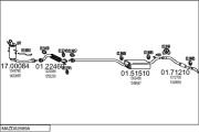 MAZD02689A017876 Výfukový systém MTS