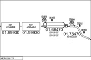 MERC00977A000913 Výfukový systém MTS