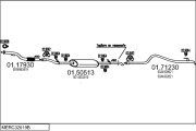 MERC32019B014985 Výfukový systém MTS