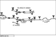 MERC33019C014985 Výfukový systém MTS