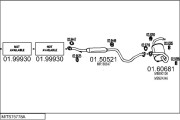 MITS75778A015569 Výfukový systém MTS