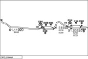 OPEL97860A001181 Výfukový systém MTS